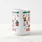 クリスマス ルーフ コーヒーマグ 15oz コーヒーマグカップ (中央)