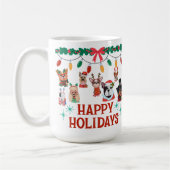 クリスマス ルーフ コーヒーマグ 15oz コーヒーマグカップ (左)