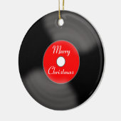 クリスマス レコード オーナメント (左)
