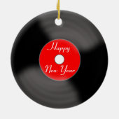 クリスマス レコード オーナメント (裏面)