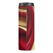 クリスマス・レッドと金ゴールド- タンブラー (裏面)