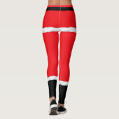 クリスマス レッドエルフ サンタクロース レギンス (裏面)