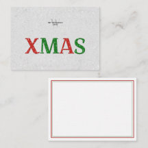 クリスマス レッド グリーン ラインストーン ファミリー オーダーメイド