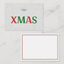 クリスマス レッド グリーン ラインストーン 家族 オーダーメイド