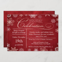 クリスマス·レッド·チャルクボード·クリスマス·パーティー