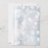 クリスマス レッド ベリー スノー カンパニー ホリデー パーティー 招待状 (裏面)