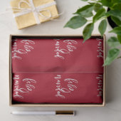 クリスマス レッド＆ホワイト フェリズ・ナビダッド 薄葉紙 (ギフト)