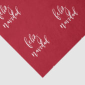 クリスマス レッド＆ホワイト フェリズ・ナビダッド 薄葉紙 (詳細)