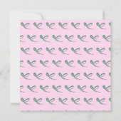 クリスマス レッド ボウズ マルチカラー セーブ ザ デート セーブザデート (裏面)