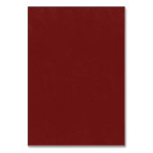 クリスマス・レッド・結婚ポインセチアのテーブル番号 テーブルナンバー (裏面)