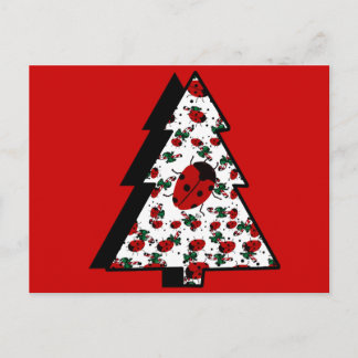 クリスマス・レディバグ シーズンポストカード