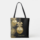 クリスマス レディース トートバッグ (裏面)