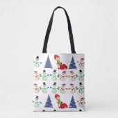 クリスマス レディース トートバッグ (正面)