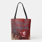クリスマス レディース トートバッグ (裏面)