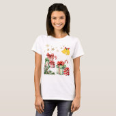 クリスマス レディースTシャツ Tシャツ (正面フル)