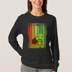 クリスマス レトロ カメ かわいい グループ おそろい Xmas ホ Tシャツ
