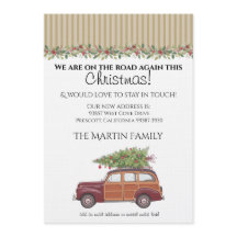 クリスマス レトロ ステーション ワゴン