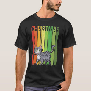 クリスマス レトロ ボブキャッツ かわいい グループ おそろい Xmas H Tシャツ