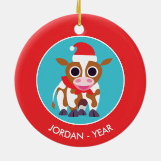 クリスマス・レバ・ザ・カウズ セラミックオーナメント