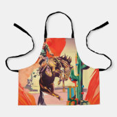 クリスマス・ロデオ エプロン (正面)