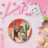 クリスマス・ロデオ ペーパープレート (パーティー)