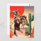 クリスマス・ロデオ ポストカード (正面/裏面)