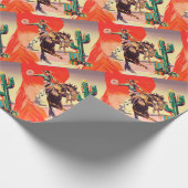 クリスマス・ロデオ ラッピングペーパー (角)