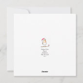 クリスマス ロビン (裏面)