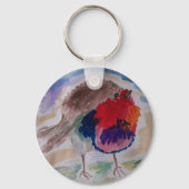 クリスマス・ロビン キーホルダー (裏面)