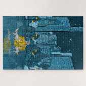 クリスマス・ロビン ジグソーパズル (横)