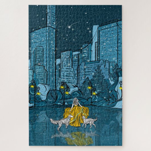 クリスマス・ロビン ジグソーパズル (縦)