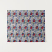 クリスマス・ロビン タペストリー (正面(横))