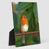 クリスマス・ロビン フォトプラーク (側面)