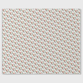 クリスマス・ロビン ラッピングペーパー (フラット)