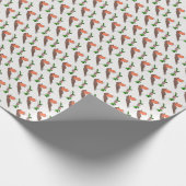 クリスマス・ロビン ラッピングペーパー (角)