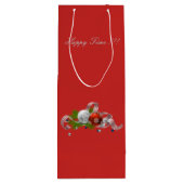 クリスマス ワインギフトバッグ (裏面)