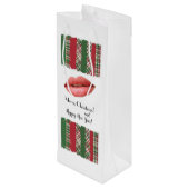 クリスマス! ワインギフトバッグ (裏面アングル)