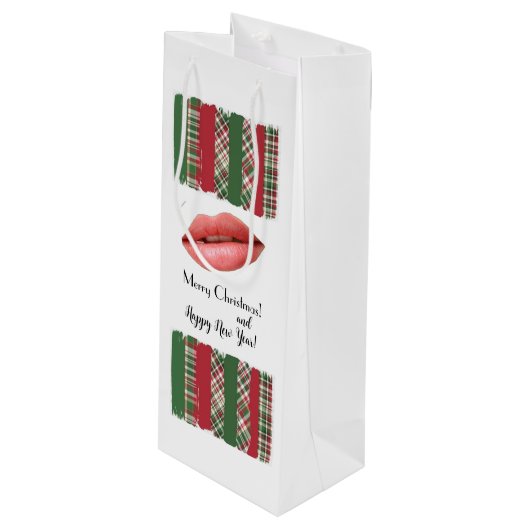 クリスマス! ワインギフトバッグ (正面アングル)