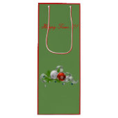 クリスマス ワインギフトバッグ (正面)