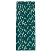 クリスマス ワイン ラバー ワインギフトバッグ (裏面)