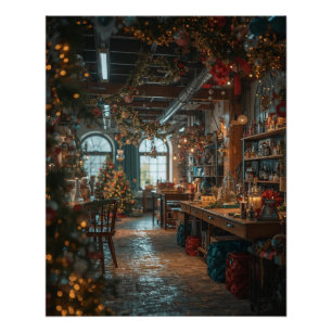 クリスマス ワークショップ ポスター