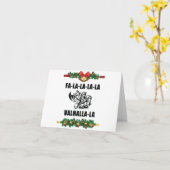 クリスマス ヴァルハラ クッション カード (黄色い花)