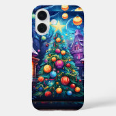 クリスマス・ヴィレッジ iPhone 16ケース