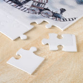 クリスマス、ヴィンテージ ジグソーパズル (側面)