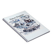 クリスマス、ヴィンテージ ノートブック (右側)