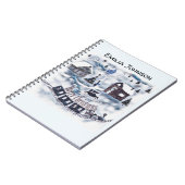 クリスマス、ヴィンテージ ノートブック (左側)