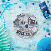 クリスマス、ヴィンテージ ペーパープレート (パーティー)