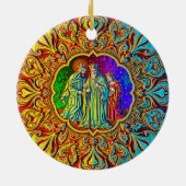 クリスマス~三王~ セラミックオーナメント (裏面)