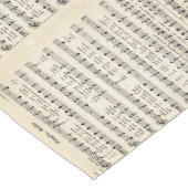 クリスマス、休日、ジングルベル、楽譜 ショートテーブルランナー (コーナー)