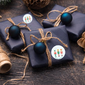 クリスマス,休日,モダンクリスマス,休暇シーズン,C12 ラウンドシール